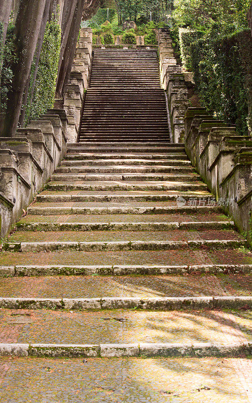 意大利蒂沃利的Villa d'Este花园